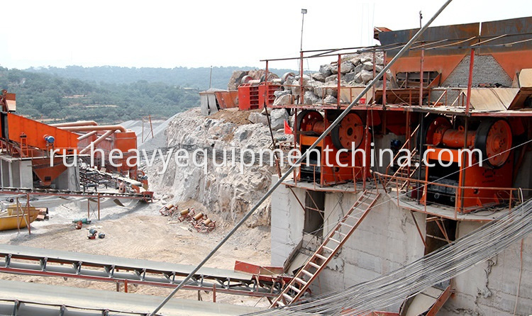 Diesel Engine Stone Crushing Jaw Crusher Machine